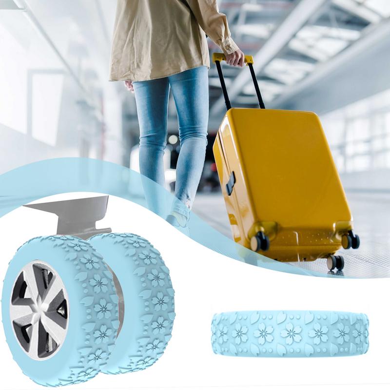 Bagage Wieldoppen 8x Siliconen - Waterproof Suitcase Cover Protector recensie en prijs