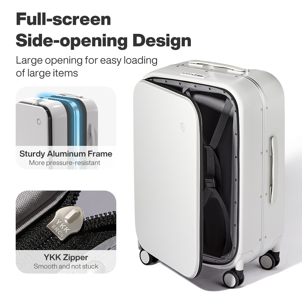 Mixi Nieuwe PC Aluminium Frame - Aluminum Frame Carry On Luggage recensie en prijs