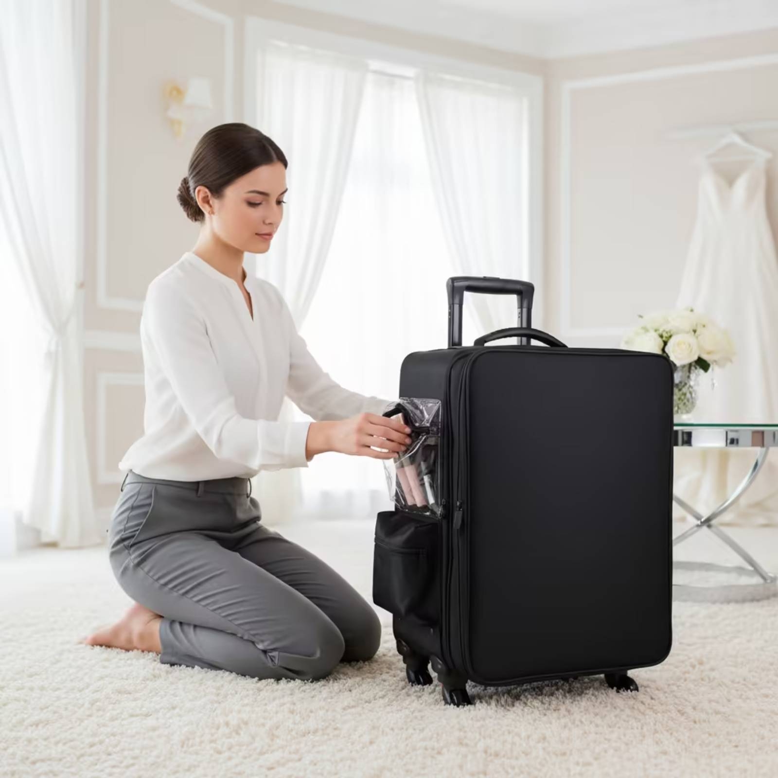 Make-up koffer met draaibare w - Backpacks recensie en prijs