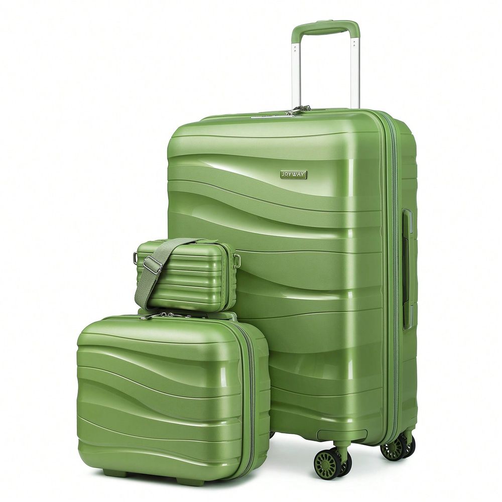 3-delige hardshell kofferset,  - Expandable Hard Shell Luggage Set recensie en prijs