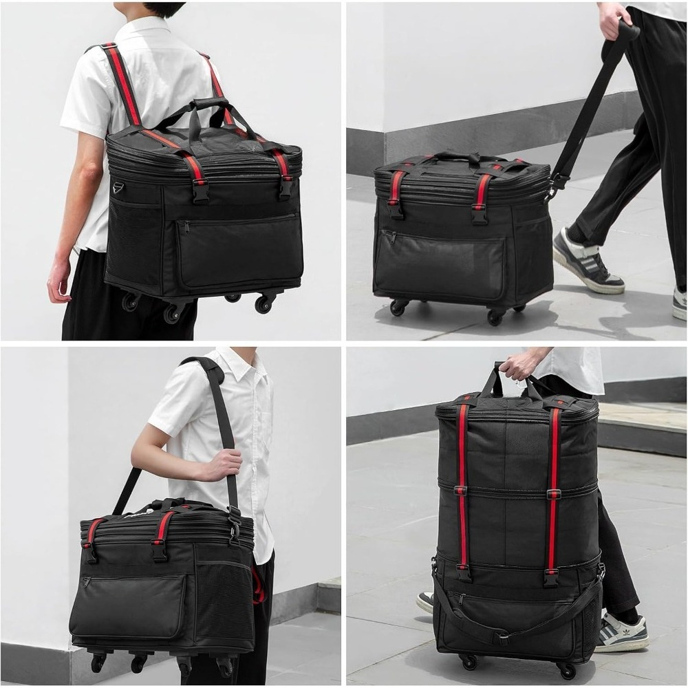 Uitbreidbare, opvouwbare reisk - Foldable Rolling Luggage Bag recensie en prijs