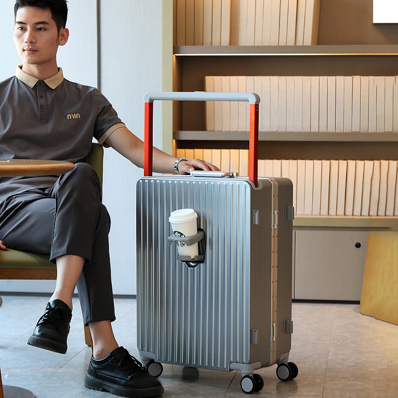 Nieuwe koffer met brede handgr - Aluminum Frame Carry On Luggage recensie en prijs