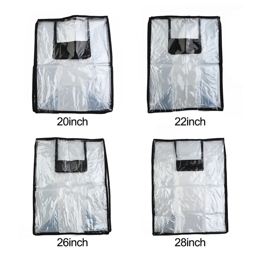 Nieuwe reisbagage beschermhoes - Luggage Protective Cover Transparent recensie en prijs