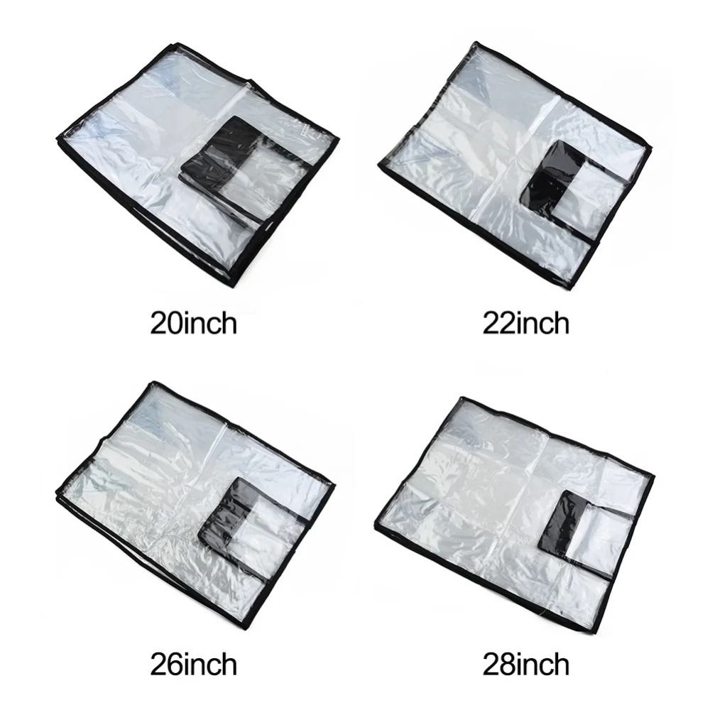 Nieuwe reisbagage beschermhoes - Luggage Protective Cover Transparent recensie en prijs