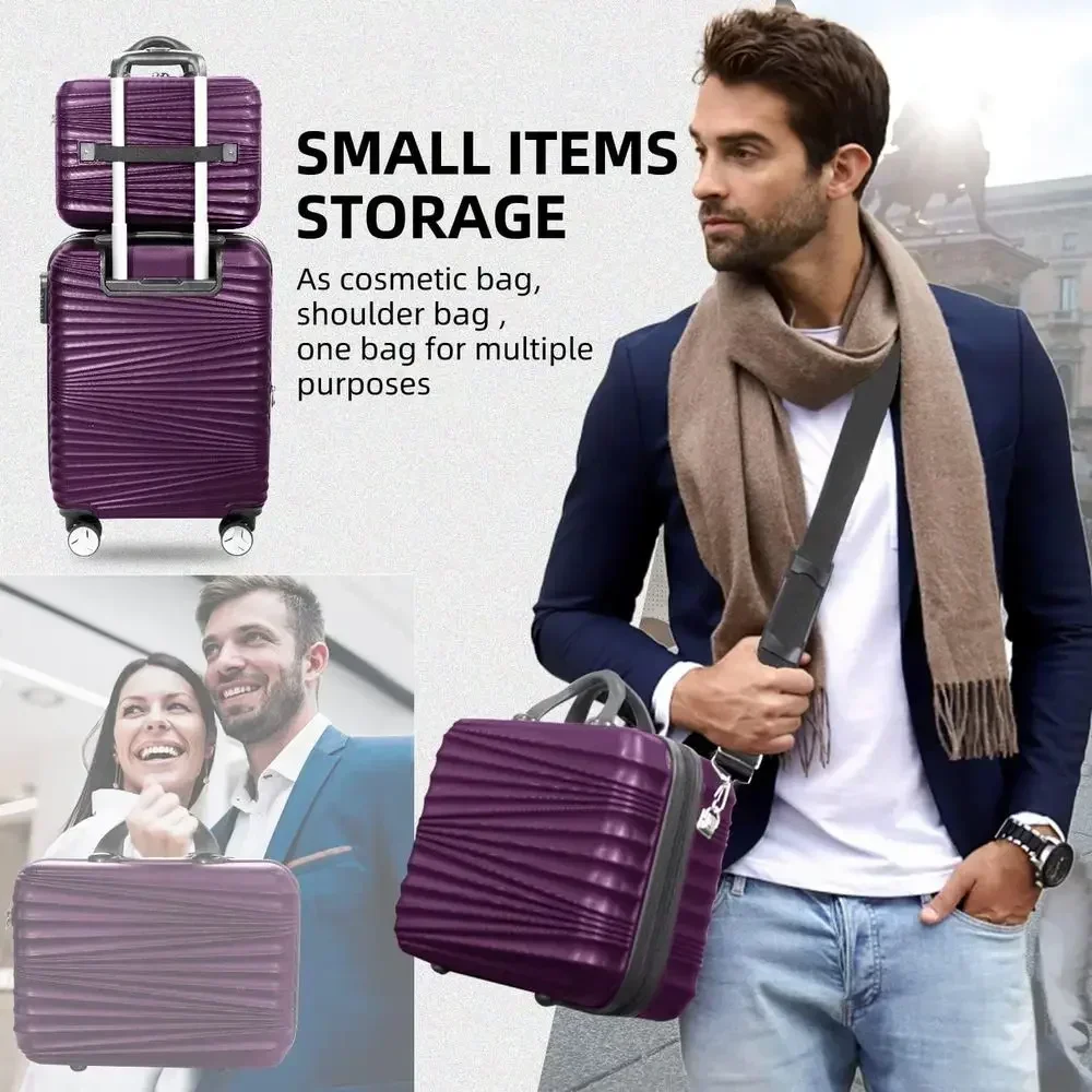 5-delige harde kofferstel met  - Expandable Hard Shell Luggage Set recensie en prijs