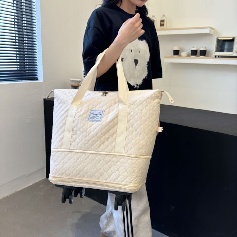 Nieuwe Oxford stoffen plunjeza - Foldable Rolling Luggage Bag recensie en prijs