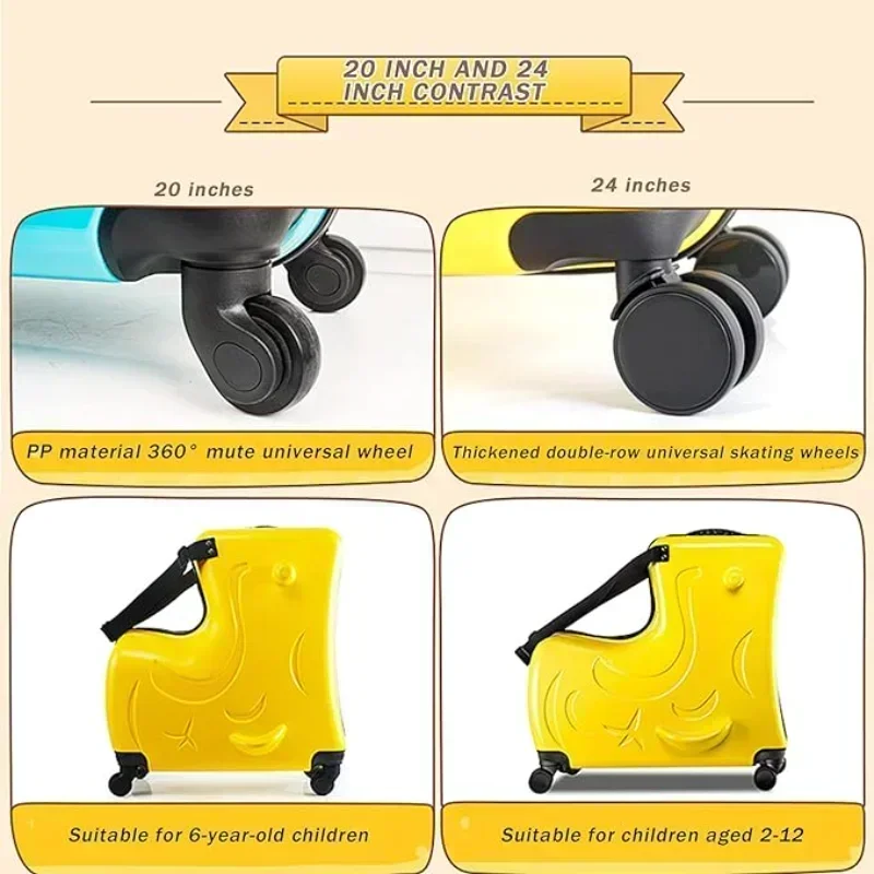 Kinderkoffer met wielen, step  - Kids Ride On Suitcase Scooter recensie en prijs
