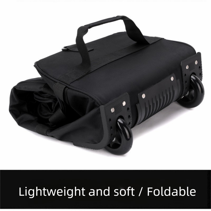 Robuuste plunjezak op wielen O - Foldable Rolling Luggage Bag recensie en prijs