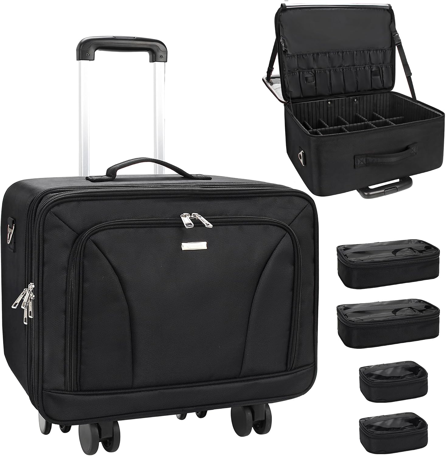 Extra grote rollende make-up k - Travel Bags recensie en prijs