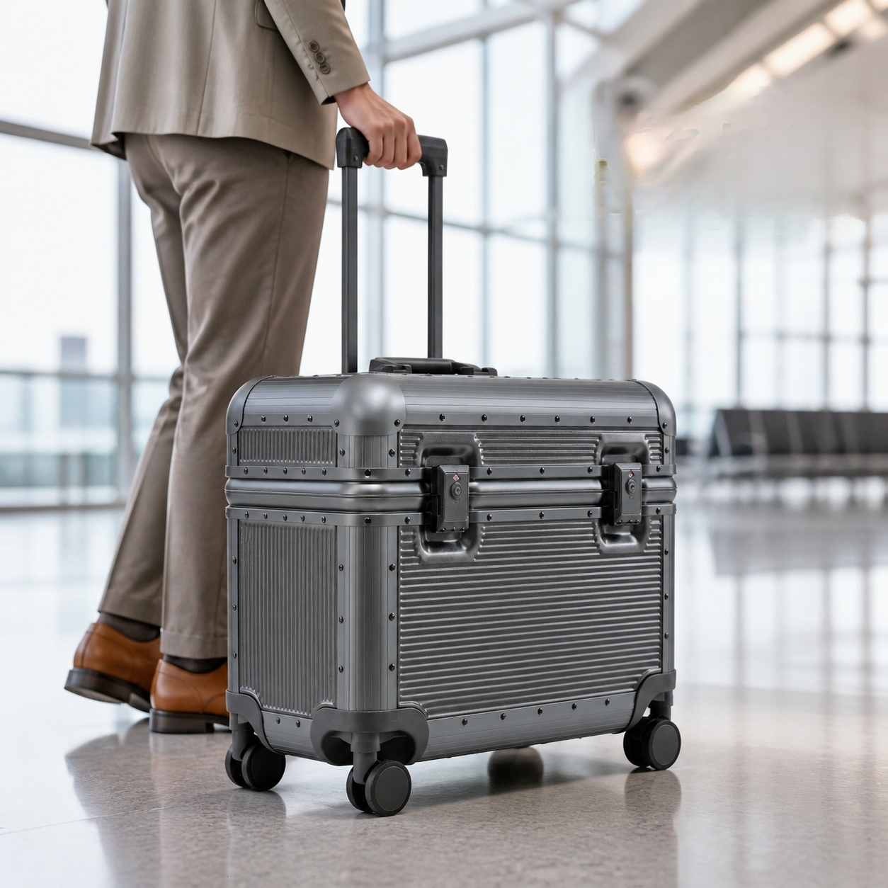 Bunnyfly 20-inch PC handbagage - Aluminum Frame Carry On Luggage recensie en prijs