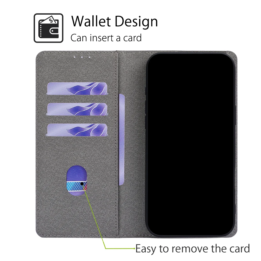 Geschilderde magnetische flip  - Wallets recensie en prijs
