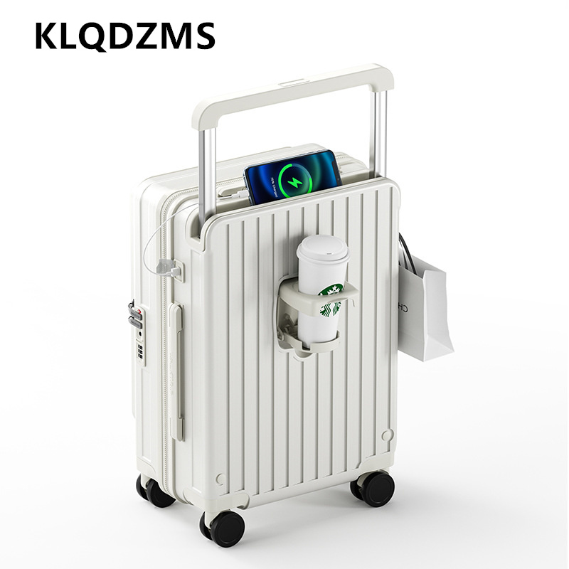 KLQDZMS Oplaadkoffer Vooraan t - Front Opening Laptop Luggage 24 Inch recensie en prijs