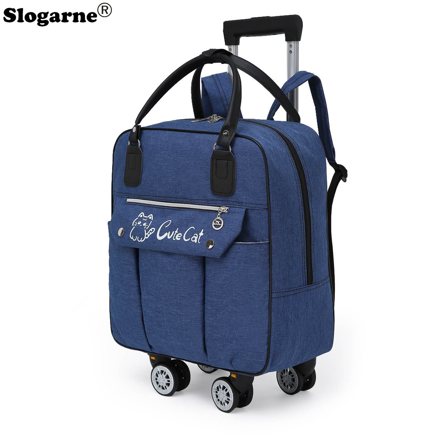 Trolley Reistas met grote capa - Foldable Rolling Luggage Bag recensie en prijs