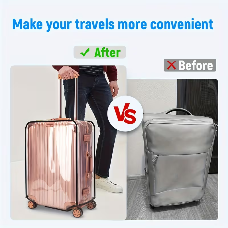Transparante bagagehoes - Wate - Luggage Protective Cover Transparent recensie en prijs