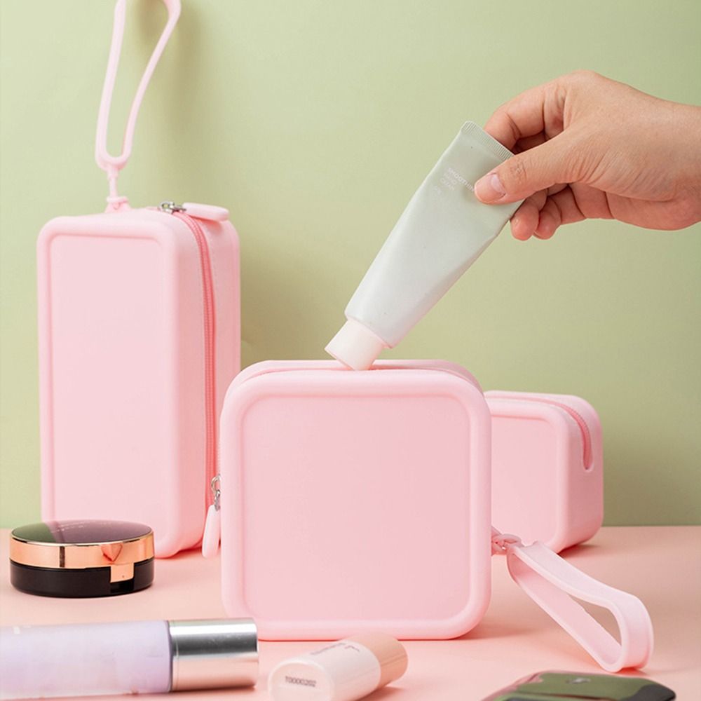Draagbare siliconen portemonne - Cosmetic Bags recensie en prijs