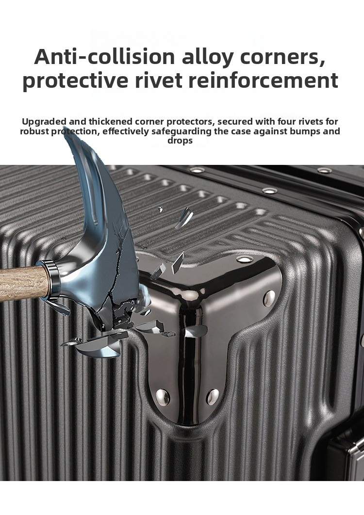 【drop deal】koffer met aluminiu - Aluminum Frame Carry On Luggage recensie en prijs