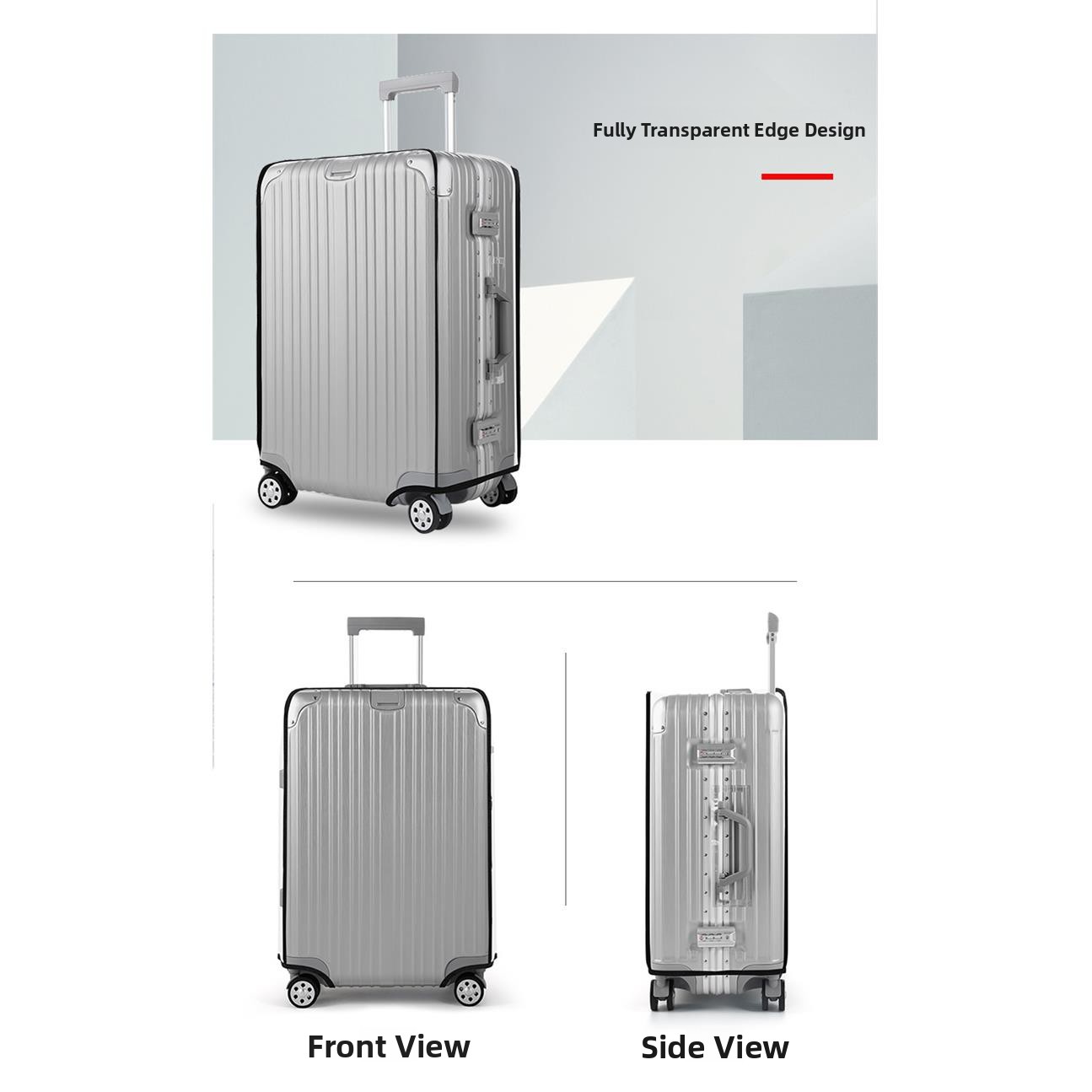 Verdikte waterdichte transpara - Luggage Protective Cover Transparent recensie en prijs
