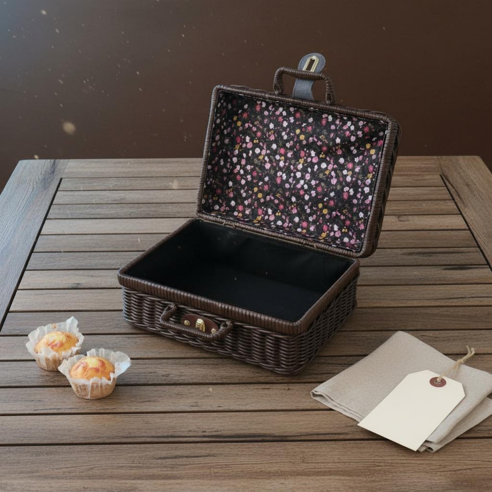 Vintage design koffer met hand - Retro Vintage Trunk Suitcase recensie en prijs