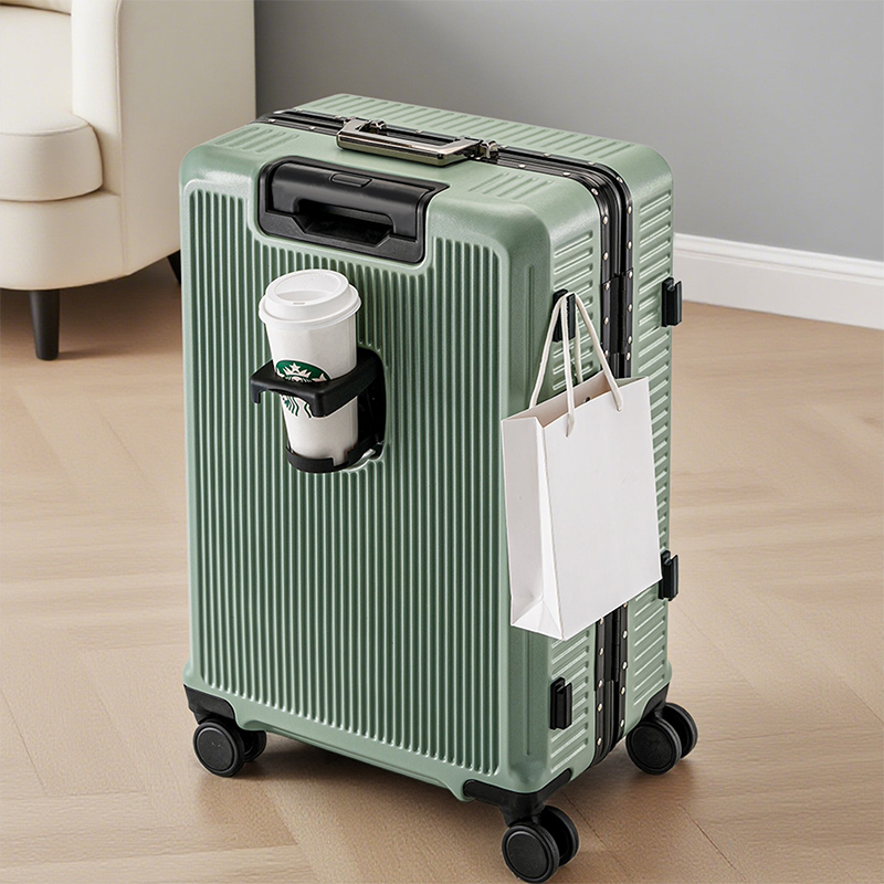 Aluminium frame wachtwoordkoff - Spinner Wheel Rolling Suitcase 20 Inch recensie en prijs