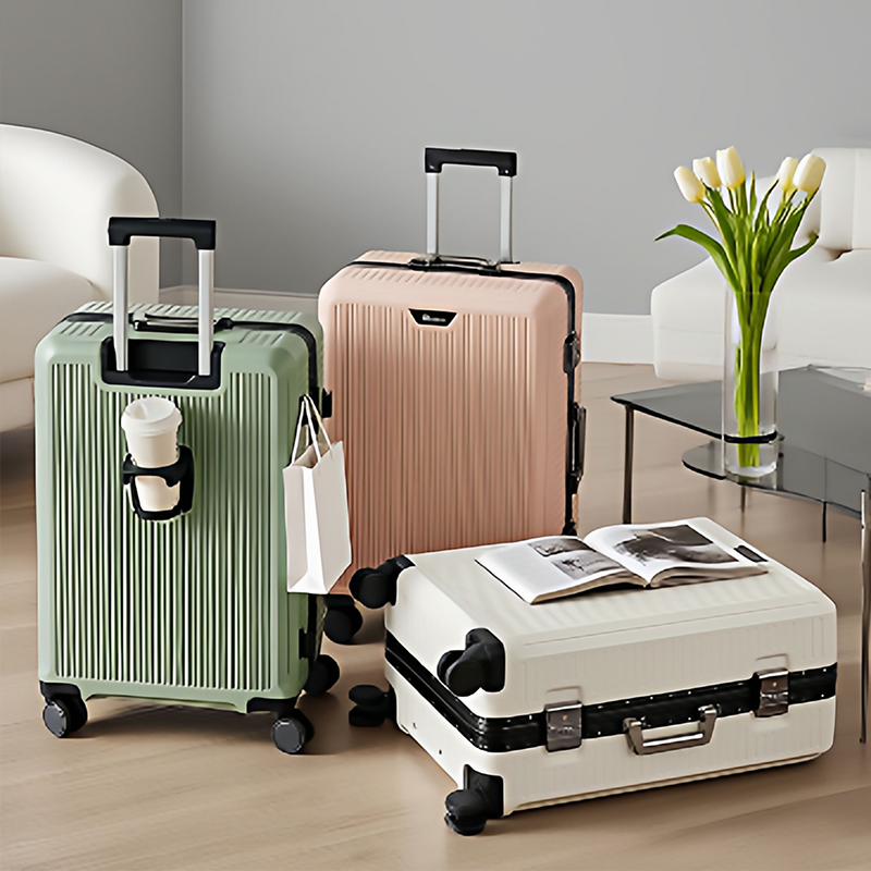 Aluminium frame wachtwoordkoff - Spinner Wheel Rolling Suitcase 20 Inch recensie en prijs
