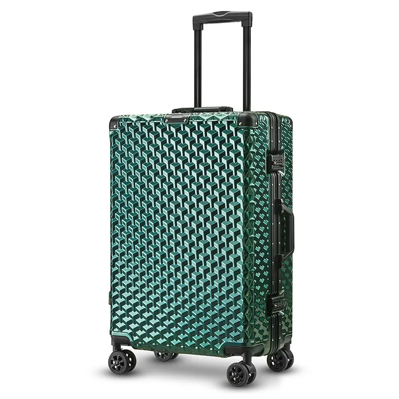 Nieuwe reiskoffer, wachtwoordb - Aluminum Frame Carry On Luggage recensie en prijs