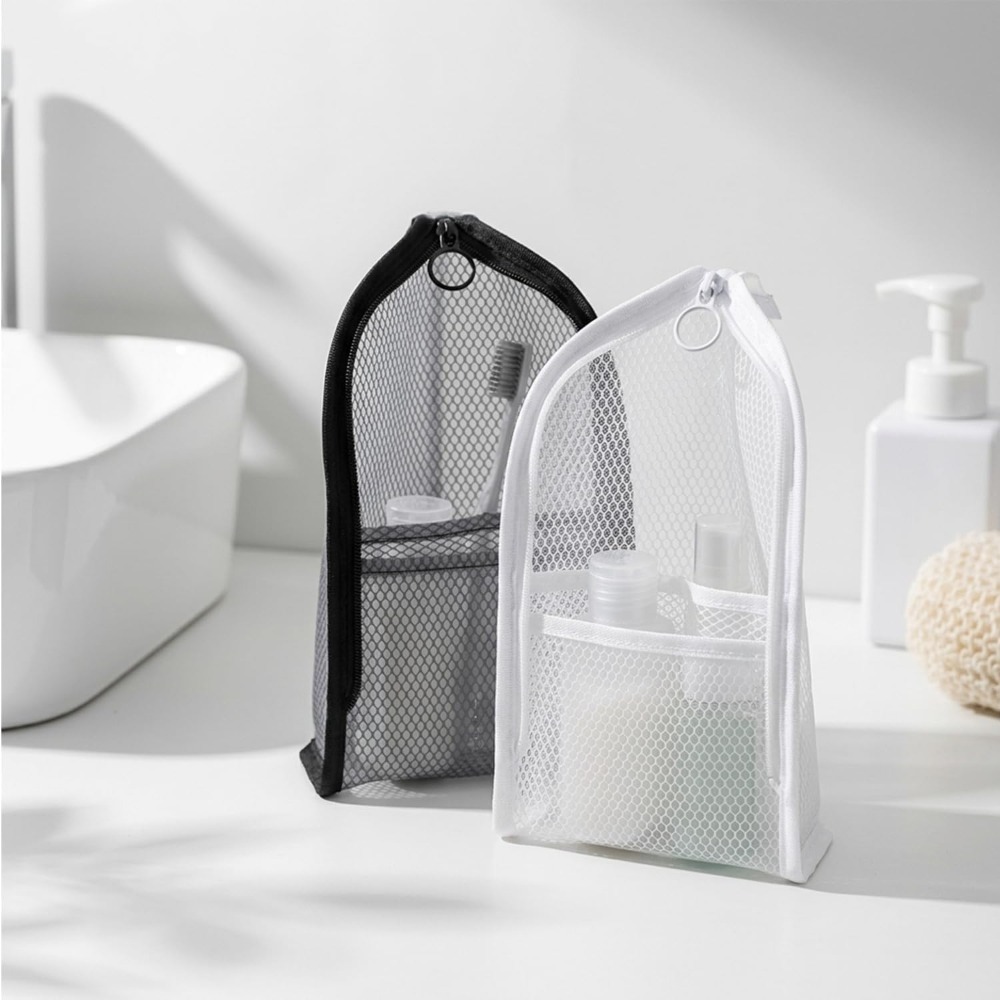 Mesh toilettas, ademend, sneld - Cosmetic Bags recensie en prijs