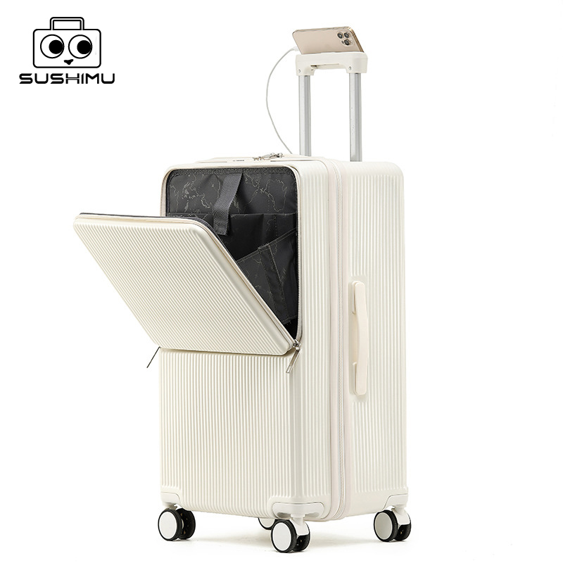 Sushimu Koffer Brede handgreep - Aluminum Frame Carry On Luggage recensie en prijs