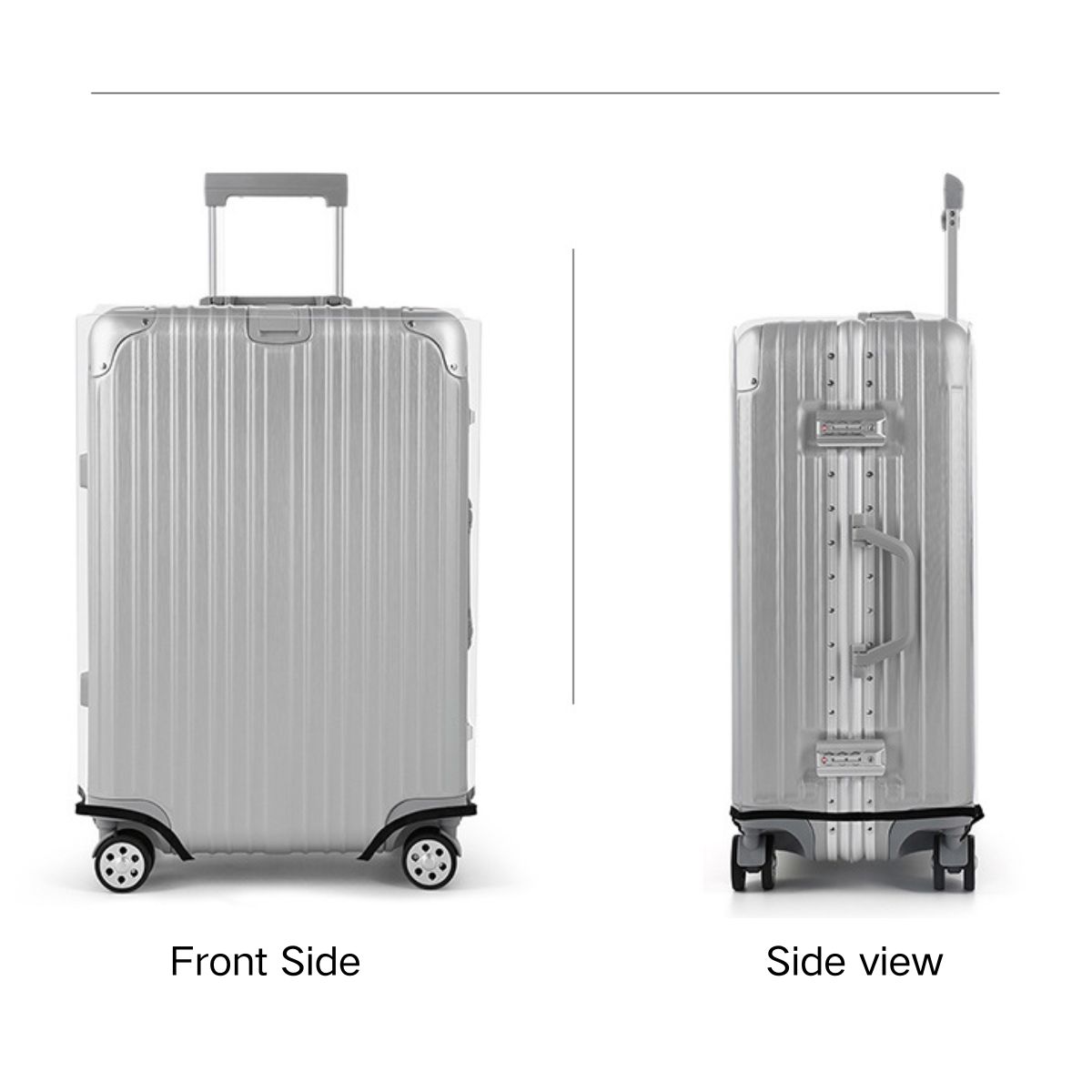 Dikker Clear Bagage Cover Prot - Waterproof Suitcase Cover Protector recensie en prijs