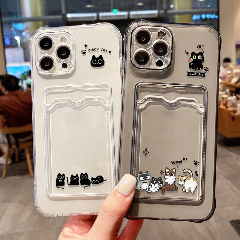 Leuke Zwarte Kat Telefoonhoesj - Wallets recensie en prijs