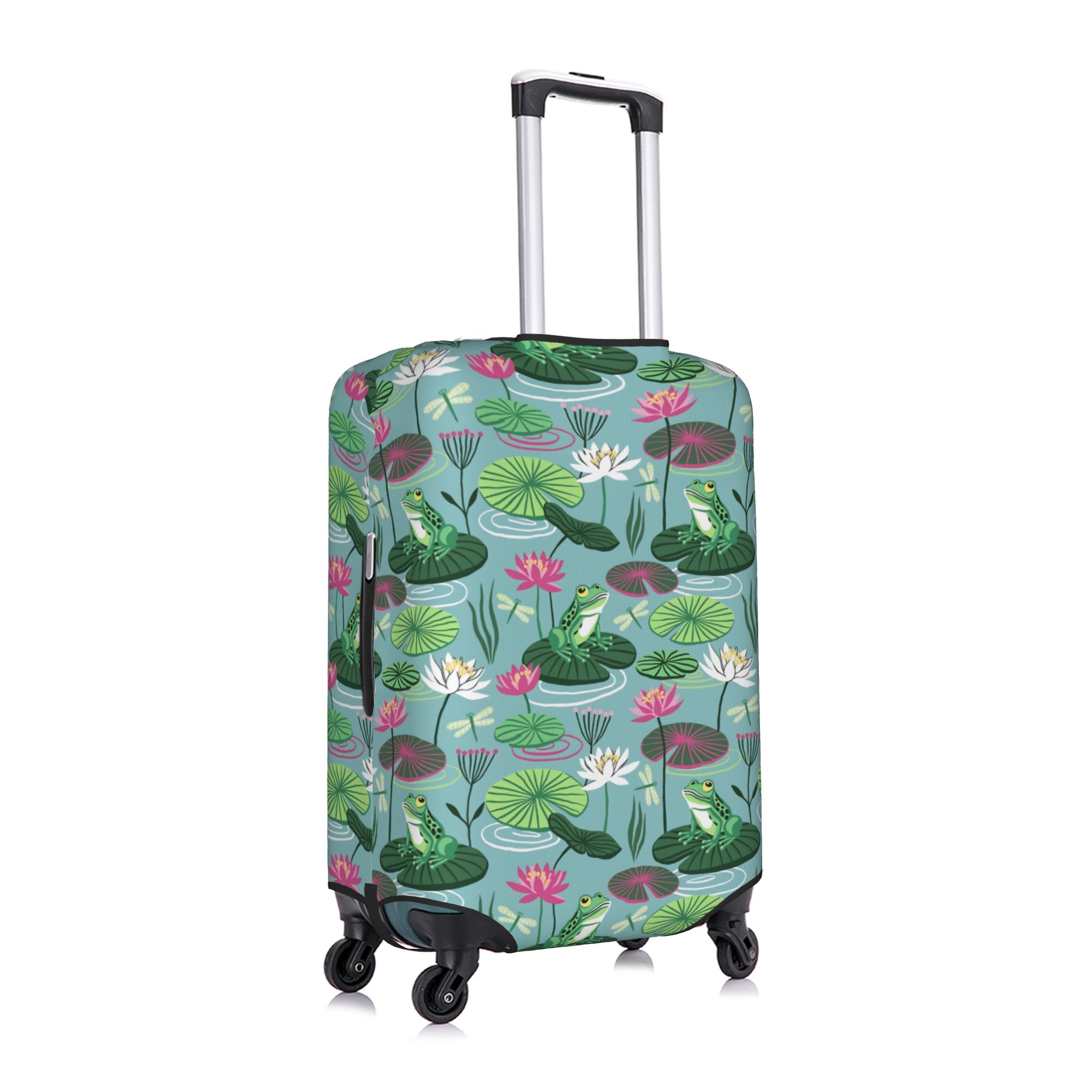 Kikkers en waterlelies Reisbag - Waterproof Suitcase Cover Protector recensie en prijs