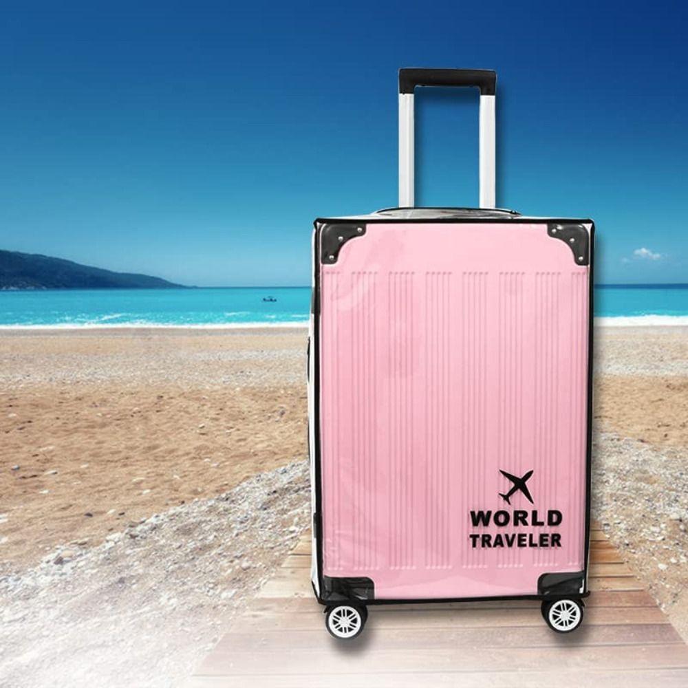PVC transparante bagagehoes Wa - Waterproof Suitcase Cover Protector recensie en prijs