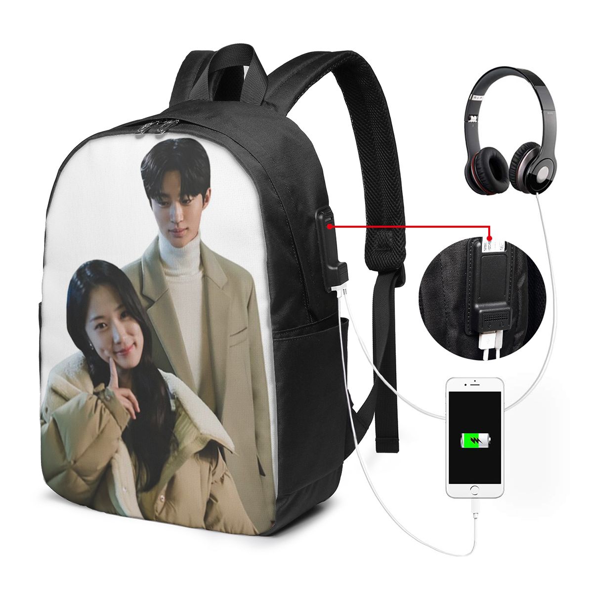 Mooie Runner Kdrama Fanart Rug - Backpacks recensie en prijs
