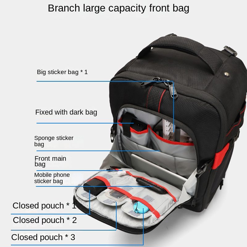 Fotografietrolley rugzak profe - Foldable Rolling Luggage Bag recensie en prijs