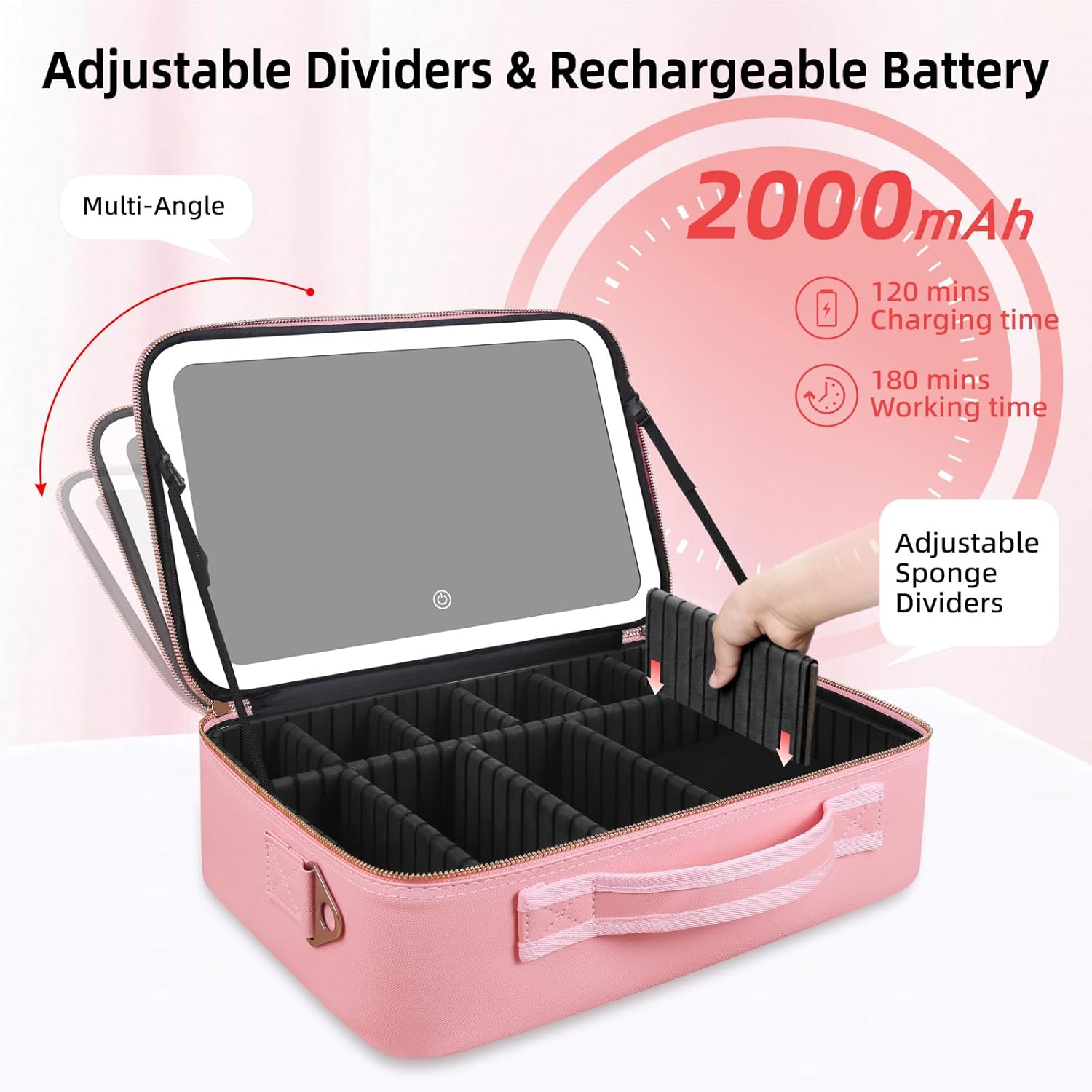 Grote capaciteit make-up tas 1 - Cosmetic Bags recensie en prijs