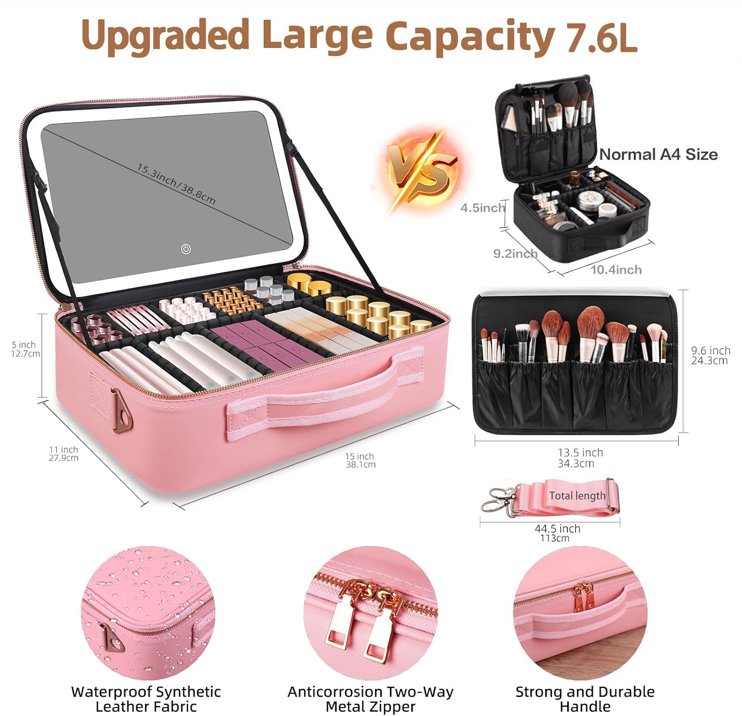 Grote capaciteit make-up tas 1 - Cosmetic Bags recensie en prijs