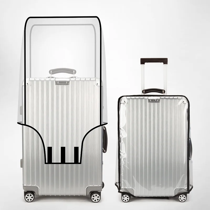 Transparante PVC-bagagehoes vo - Luggage Protective Cover Transparent recensie en prijs