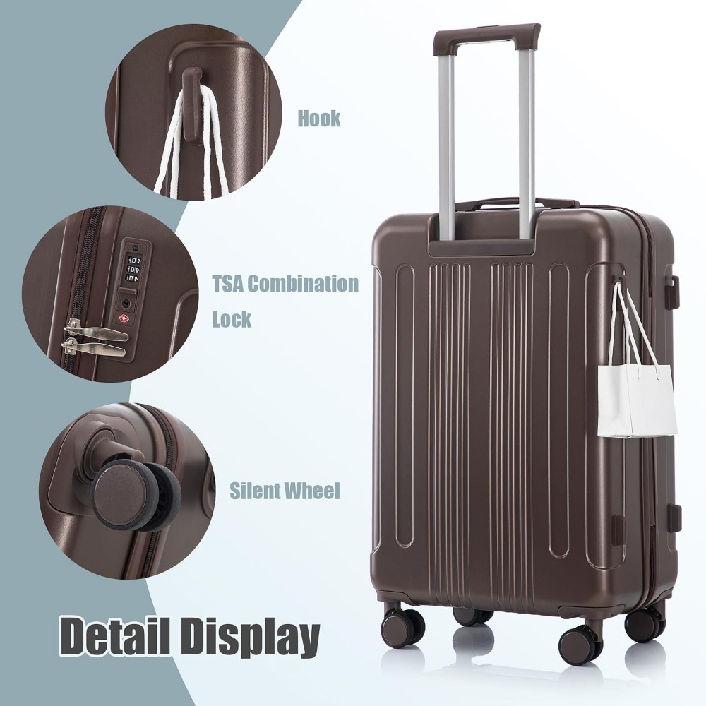 3-delige uitbreidbare kofferst - Expandable Hard Shell Luggage Set recensie en prijs